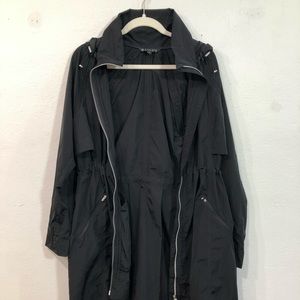 Women’s Athleta Weather Resistant Black Jacket, lightweight, size Medium